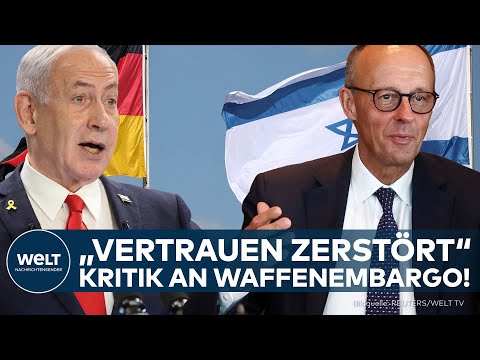 ISRAEL-WAFFENEMBARGO: „Merz hat Vertrauen zerstört und Irritationen ausgelöst“