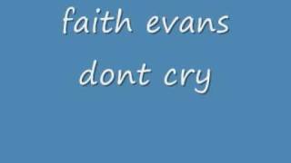 faith evans    dont cry