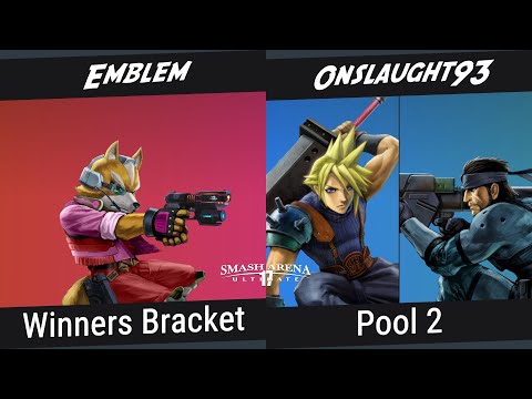 SAU17: Pools - Emblem (Fox) Vs. Onslaught93 (Cloud, Snake)  - Ultimate Singles