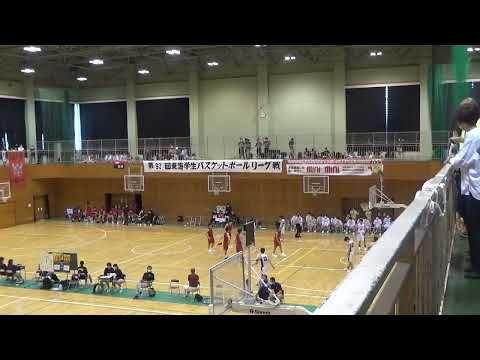 【大学バスケ】名古屋大学　対　浜松学院大学　第93回東海学生バスケットボールリーグ戦　1部リーグ男子