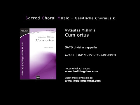 Vytautas Miškinis - Cum ortus