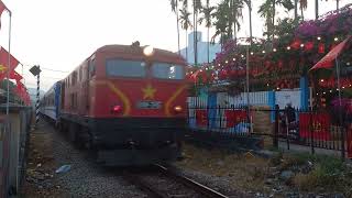 [5487] D11H - 345 kéo tàu HĐ3 về Đà Nẵng (01.05.25 - 17h54)
