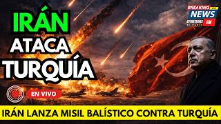🚨 NOTICIAS IRÁN ISRAEL Y TURQUÍA BAJO ATAQUE DE MISILES BALÍSTICOS URGENTE