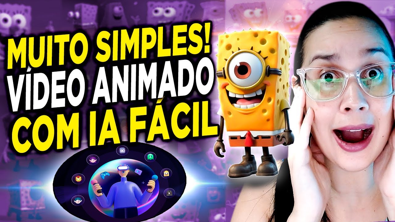 Como FAZER um VÍDEO ANIMADO COM IA da FORMA Mais SIMPLES do MUNDO