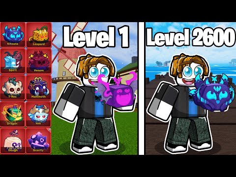 NOOB To MAX Level With ALL Mythical Fruits in Blox Fruits