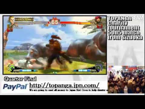 SSF4 AE: Nekojita (Abel) vs Eita (Akuma) - TOPANGA Cup