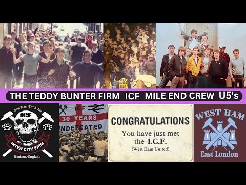 West Ham FC Inter City Firm ICF, U5's  The Full Untold Story of Football’s Most Feared Hooligan Gang