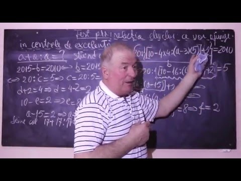 2/4 Lectia 777 - Rezolvam cu George subiecte din test pt. admiterea in centrele de excelenta Clasa 4