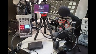 Karaoke singing and recording with the Zoom PodTrak P4 - Tears in Heaven song