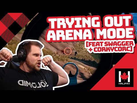 Halifax, Swagger & CorkyCorc take on the Arena! - PUBG Arena Mode Gameplay