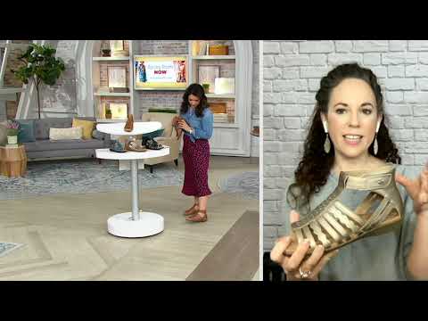Earth Origins Leather Gladiator Sandals - Bevvy on QVC