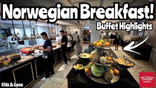 Impressed with Norwegian Breakfast Buffet (Thon Slottsparken Hotel)