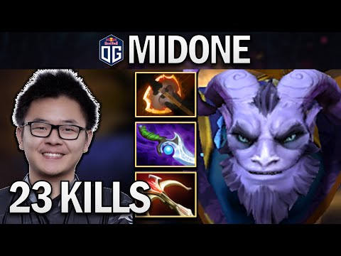OG.MIDONE RIKI WITH 23 KILLS - DOTA 2 7.27 GAMEPLAY