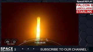 SpaceX LIVE | Falcon9 Launch  | STARLINK 6-4 MISSION