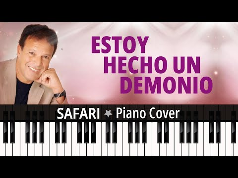Estoy hecho un demonio (1971) Safari  TUTORIAL piano cover + sheet music