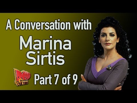 A Conversation with Marina Sirtis Part 7 of 9