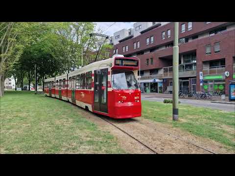 HTM tramlijn 6 Keerdriehoek Volendamlaan - Grote Markt - Leidschendam Noord | BN GTL8 3071 | 2023