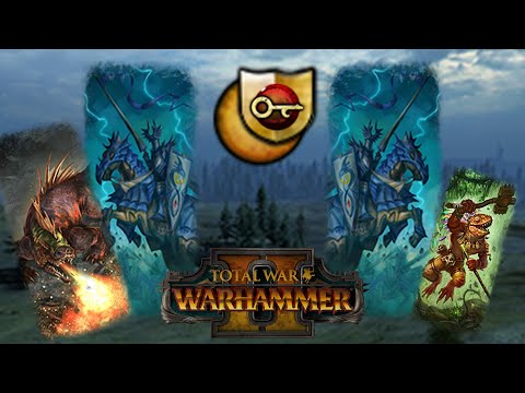 Why Dragon Princes are Unique - High Elves vs Lizardmen // Total War: WARHAMMER II Multiplayer
