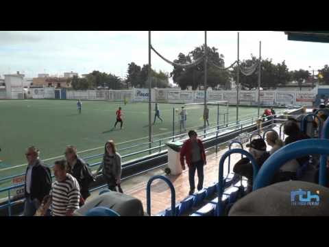 Chipiona CF 1  - Cartaya 0. Primera andaluza Jornada 7. 18 de Octubre de 2015.