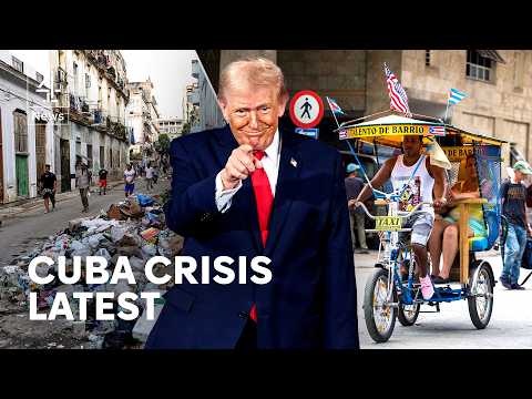 Cuba crisis: Trump fuel blockade causes blackouts and waste in streets