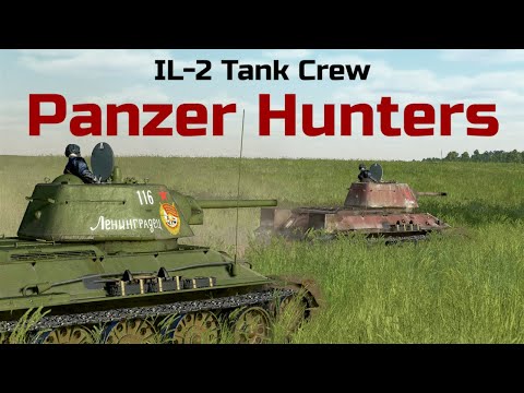 Panzer Hunters || IL-2 Tank Crew: T-34 Multiplayer Gameplay.