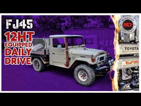 FJ45 1978 with the 12HT Diesel - MrLandruiser