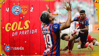 BAHIA 4 x 2 JUAZEIRENSE - GOLS - BAIANÃO (28/02/26)