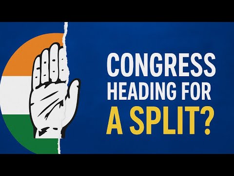 Is Congress heading for a split? 📱