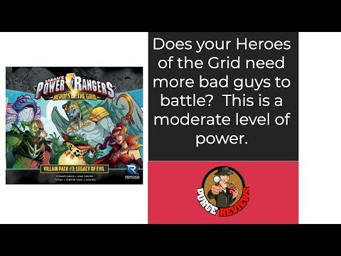 The Purge: # 3783 Power Rangers: Heroes of the Grid - Villain Pack #3: Legacy of Evil: The Evil bad guys are here to destroy!