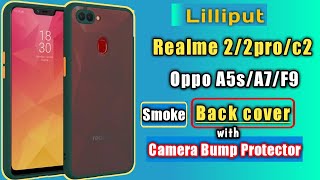 Realme2 smoke back cover flipkart hindi review | realme 2/2pro/c2 oppo back cover camera protection