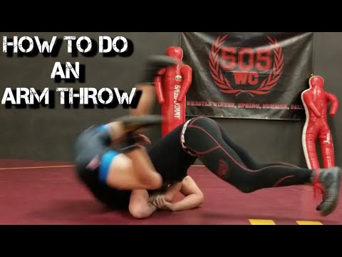 How to do an Arm Throw in Wrestling