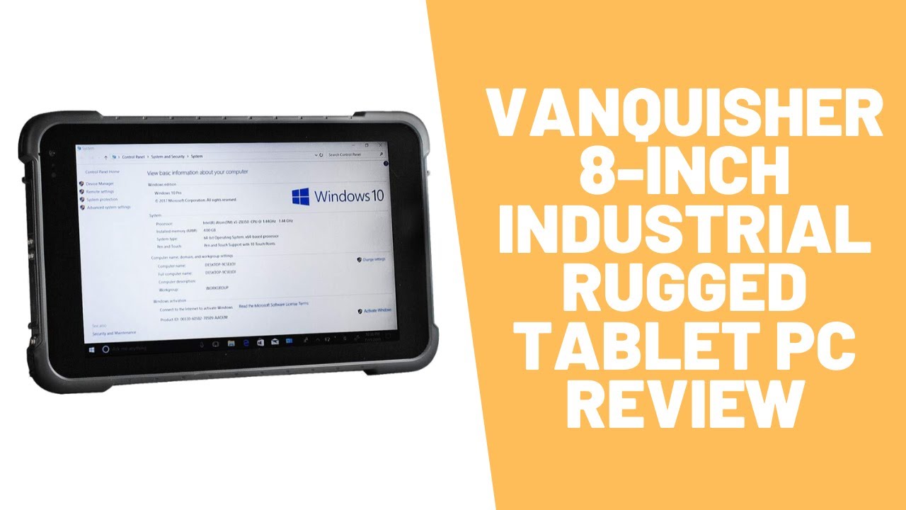 Vanquisher 8-Inch Industrial Rugged Tablet PC Review. 📌 [Is it worth it?]