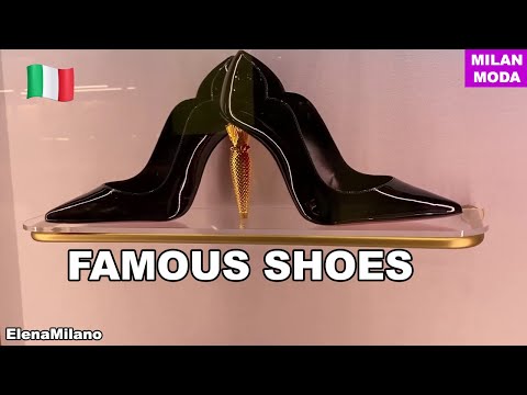 Itália 🇮🇹 Milão | Sapatos da moda na Itália 2023