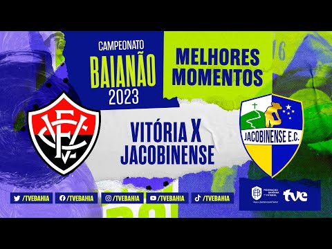 Gols e lances de Vitória x Jacobinense