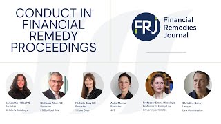 Conduct in Financial Remedy Proceedings