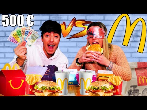 CHI INDOVINA IL PANINO DEL MC DONALD'S VINCE 500 EURO! *DA BENDATI*