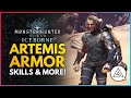 Monster Hunter World Iceborne | Artemis Movie Armor Set, Skills & Layered Armor
