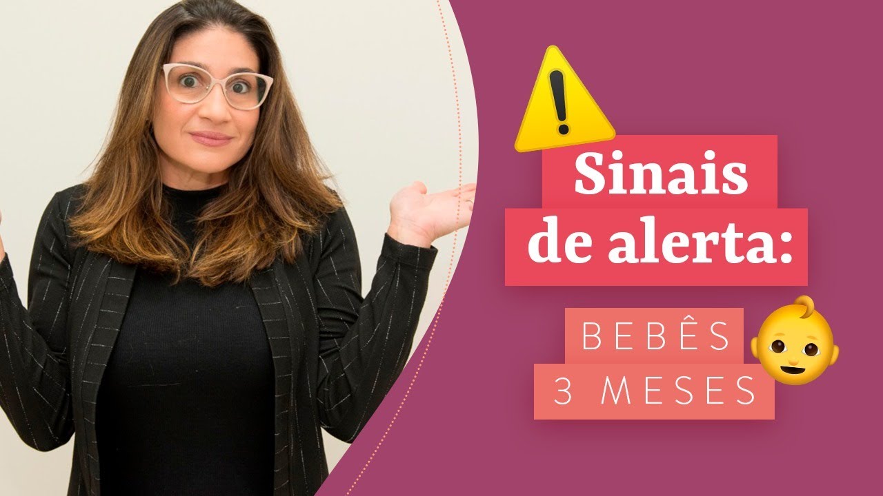 Bebê 3 meses: Quando devo me preocupar ? Sinais de alerta |Dra Renata Scatena Pediatra