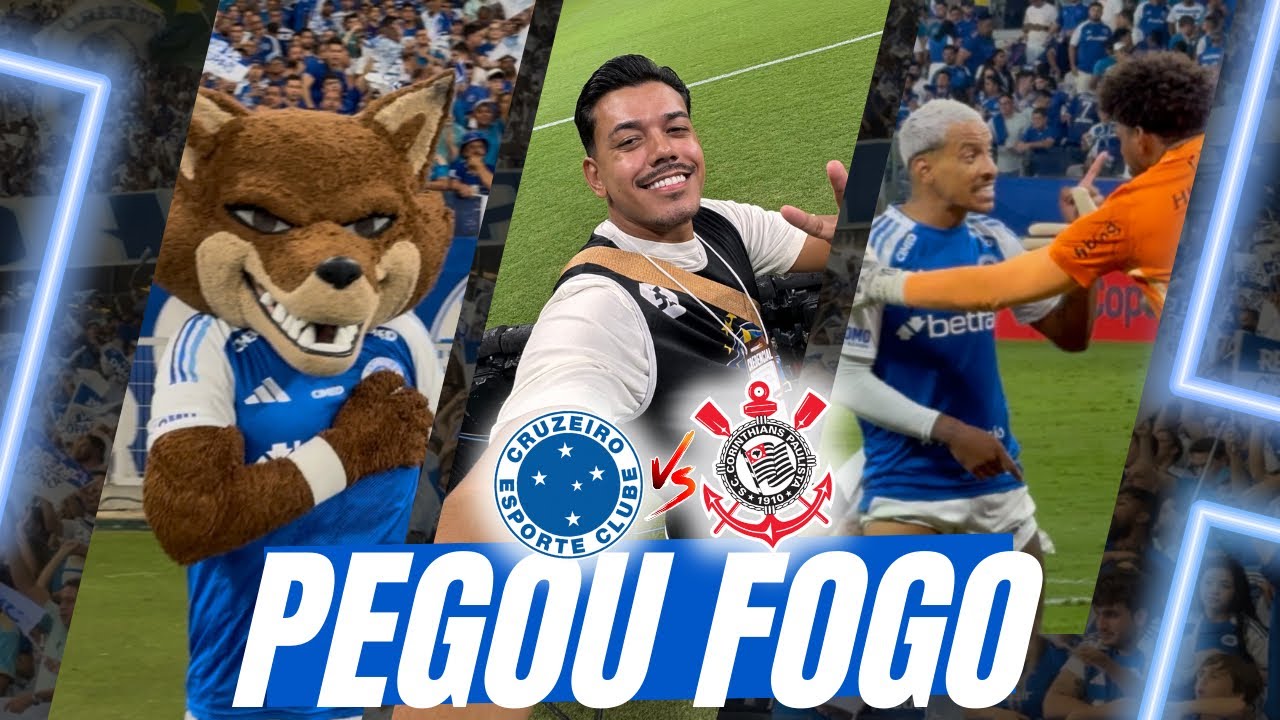 SEMI FINAL PEGOU FOGO! Cruzeiro 0x1 Corinthians 