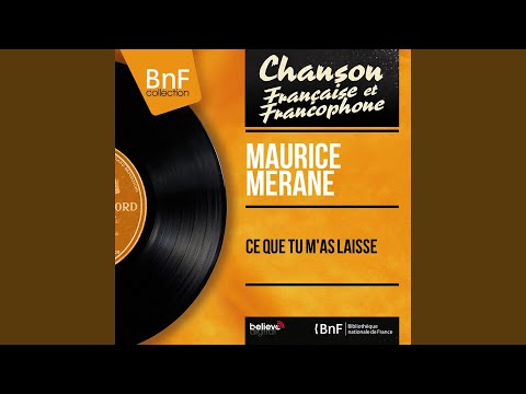 Pour quoi faire (feat. Christian Bellest et son orchestre)