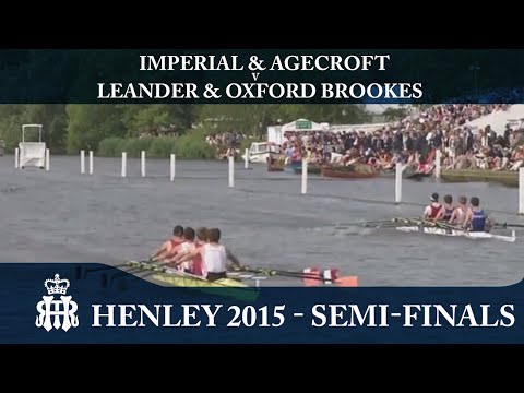 Imperial & Agecroft v Leander & Oxford Brookes | Semi-Finals Day Henley 2015 | Prince of Wales