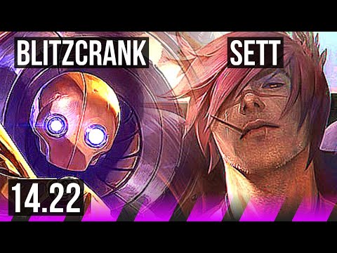 BLITZCRANK & Caitlyn vs SETT & Ashe (SUP) | KR Diamond | 14.22