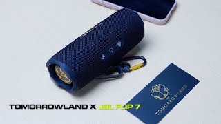 TOMORROWLAND X JBL FLIP 7 SPEAKER | ASMR UNBOXING