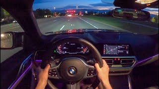[WR Magazine] 2022 BMW M440i xDrive Gran Coupe - POV Night Drive (Binaural Audio)