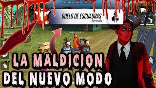 NUNCA JUEGUES EL MODO DUELO DE ESCUADRAS MALDITO/CREEPYPASTA DE FREE FIRE/ROMERSOBI