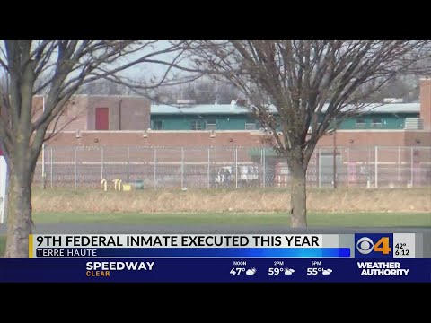 Texas man's death marks ninth federal execution this year
