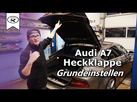 Audi A7 Heckklappe Grundeinstellen | Audi A7 tailgate basic settings | VitjaWolf | Tutorial | HD