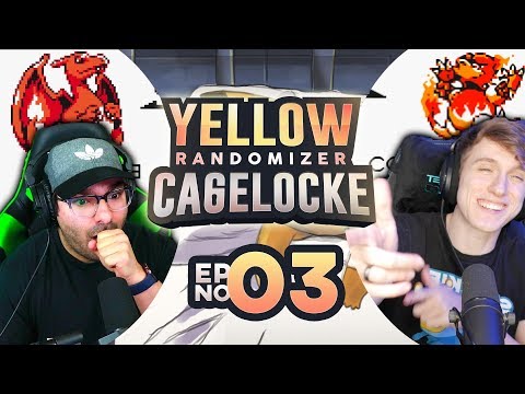 COLLECT THE INFINITY STONES! | Pokemon Yellow Randomized Cagelocke Ep 03