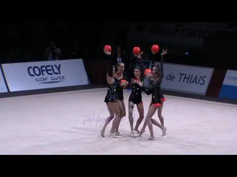 UKRAINE 5 balls - 2012 Thiais Groups EF