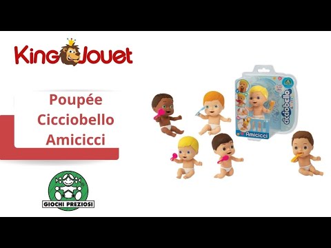 Poupée Cicciobello Amicicci + accessoires Giochi : King Jouet, Poupons  Giochi - Poupées Poupons